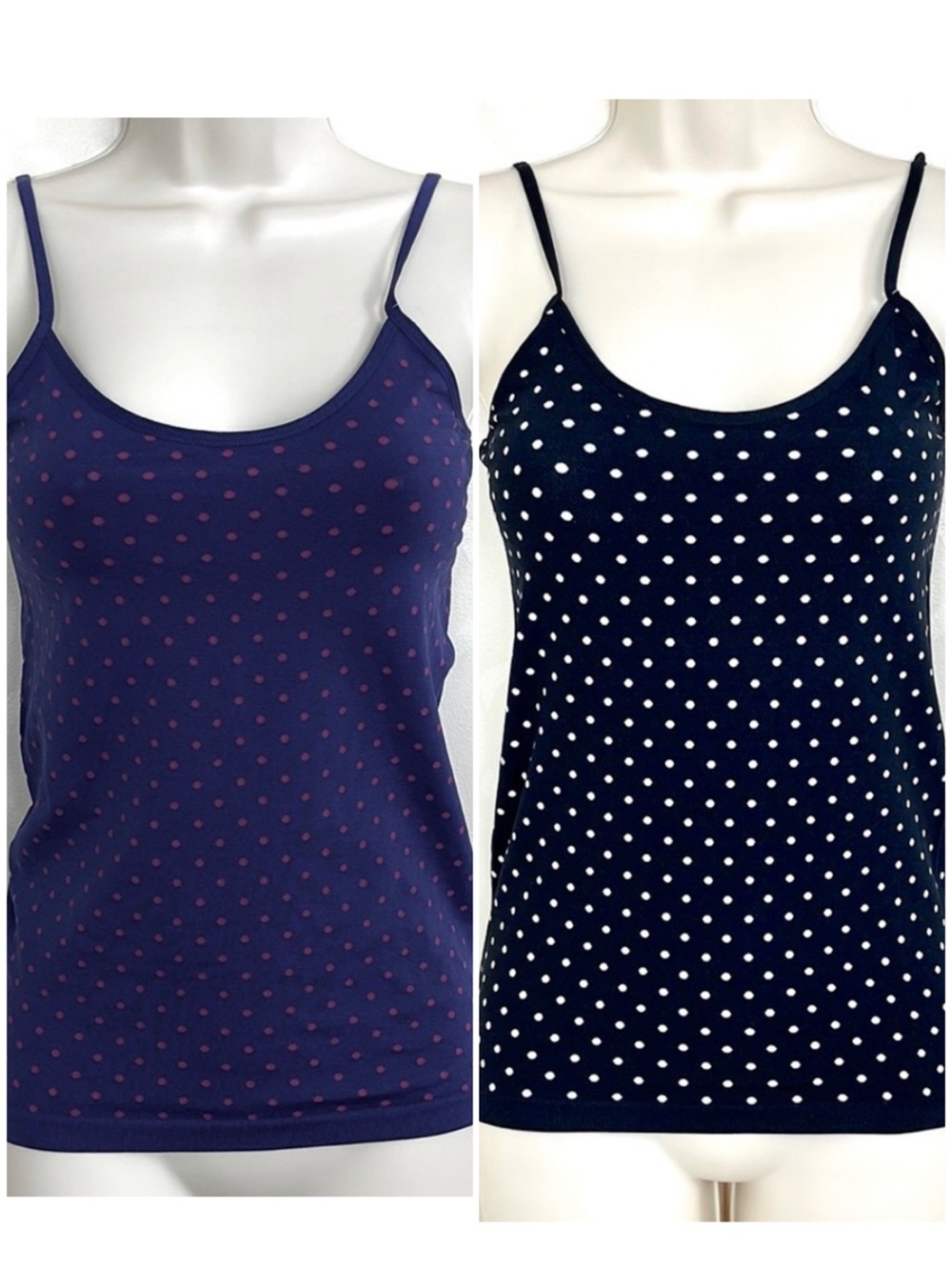 THE LIMITED POLKA DOT CAMISOLE BUNDLE